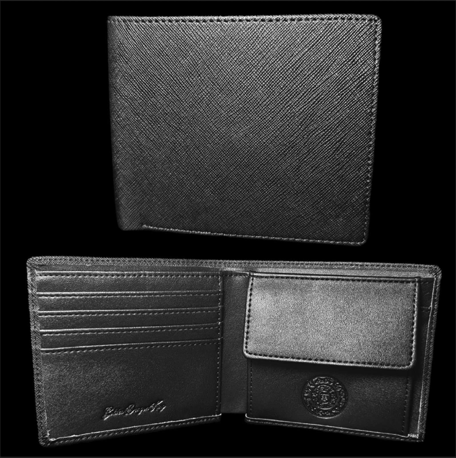 端高品質豬籠入水豬乸钱包-短錢包+零錢包｜DELUXE & PREMIUM QUALITY WEALTH FLOW IN FEMALE PIGGY WALLET- SHORT WALLET WITH COINS COMPARTMENT