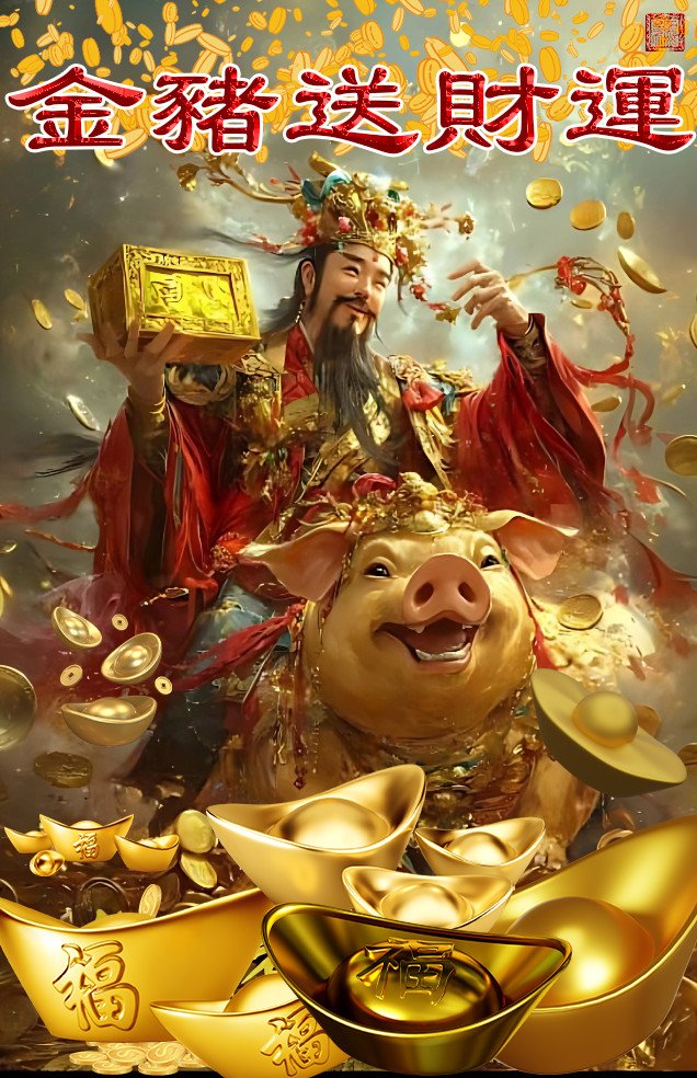 金豬送財運｜GOLDEN PIG BRINGS FORTUNE & WEALTH