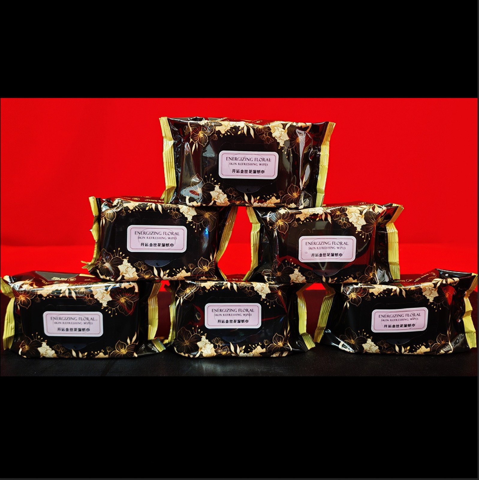 開運金絲花濕紙巾【白茶味】|Energizing Floral Skin Refreshing Wipes [WHITETEA]